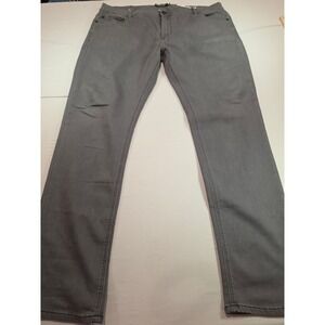 Ezekiel 305 Chopper Mens Gray Slim Straight Stretch Denim Jeans Size 40x31